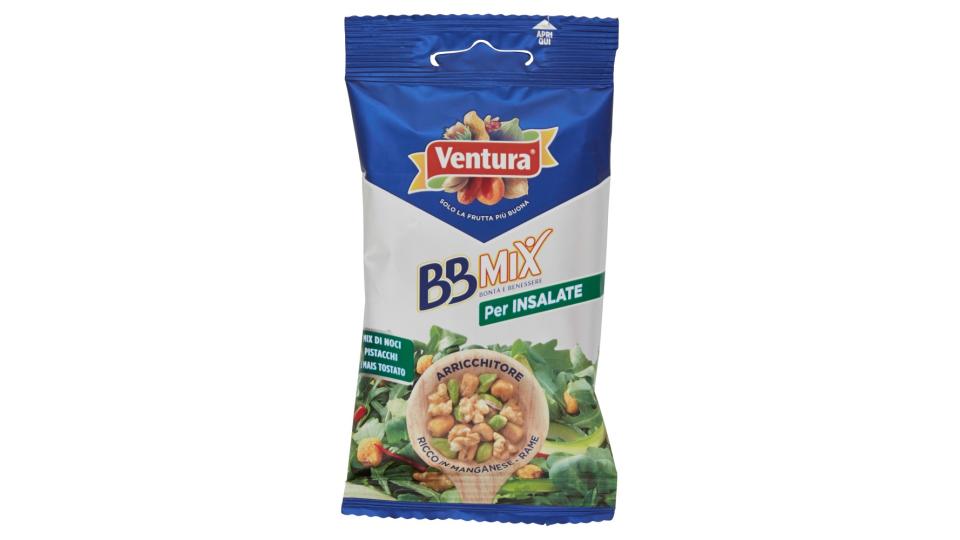 Ventura BBMix per Insalate Mix di Noci, Pistacchi e Mais Tostato