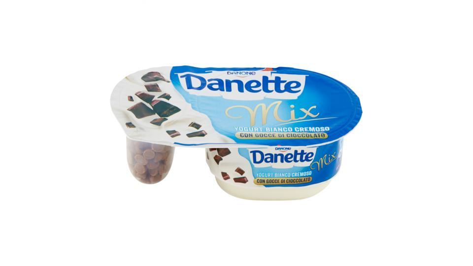 Danette Mix Yogurt Bianco Cremoso con Gocce di Cioccolato