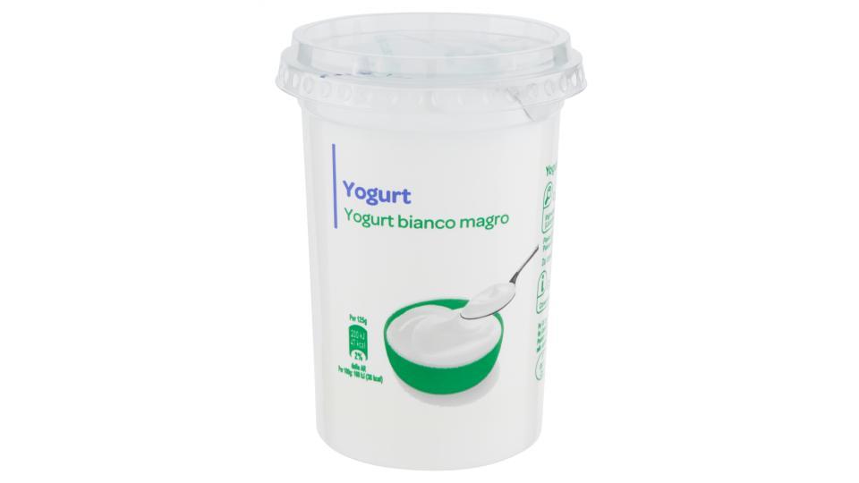 Yogurt bianco magro
