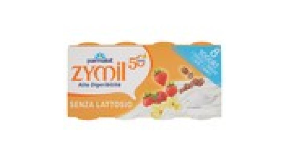 zymil Alta Digeribilità 8 Yogurt Senza Lattosio 2 Fragola 2 Vaniglia 2 Caffè 2 Bianco