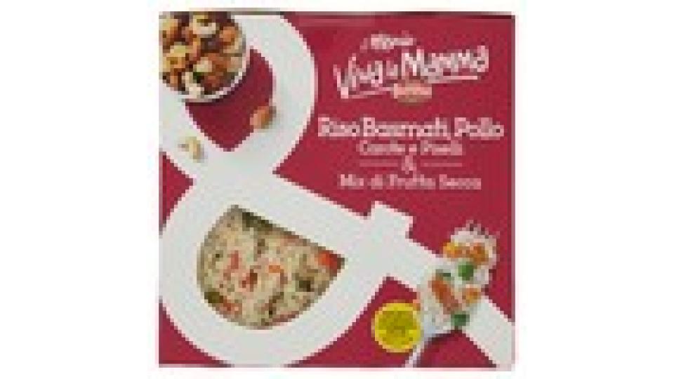 Fratelli Beretta i Menù Viva la Mamma Riso Basmati,Pollo Carote e Piselli & Mix di Frutta Secca