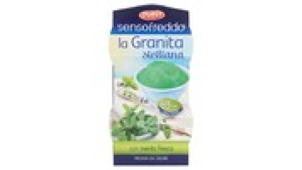 dolfin sensofreddo la Granita siciliana con menta fresca