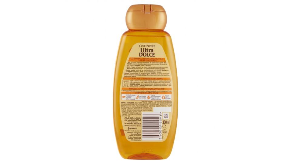 Garnier Ultra Dolce Shampoo Meraviglioso all'olio d'argan e di camelia per capelli secchi