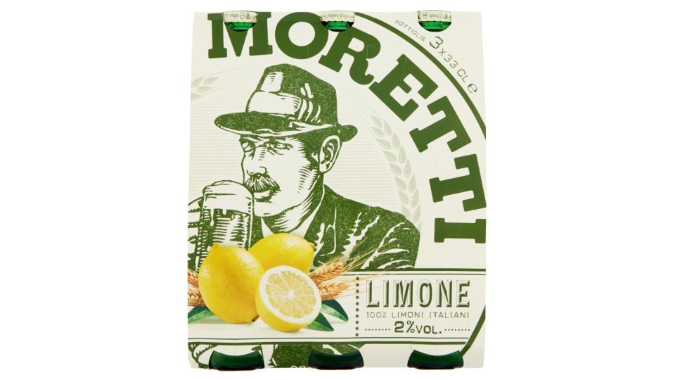 Birra Moretti Limone