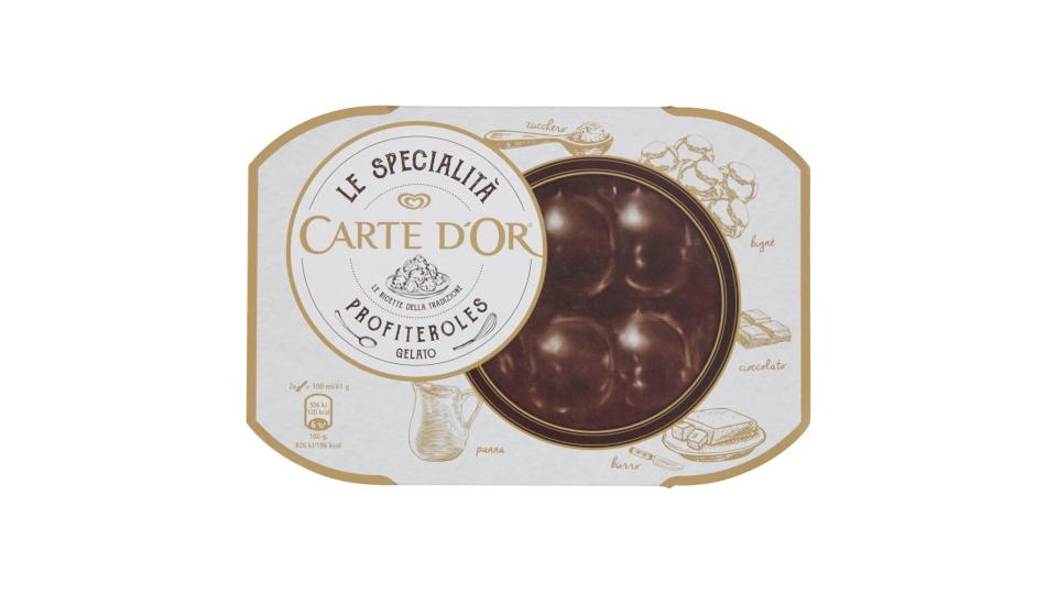 Carte d'Or Le Specialità Profiteroles