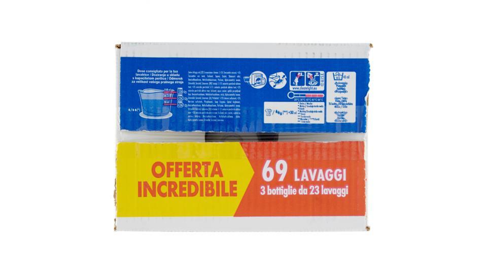 Dash Detersivo Liquido Lavatrice Classico, Offerta Incredibile 69 Lavaggi