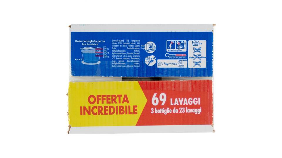 Dash Detersivo Liquido Lavatrice Salva Colore, Offerta Incredibile 69 Lavaggi