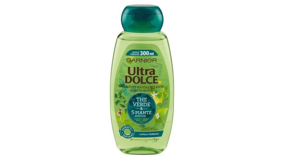 Garnier Ultra Dolce Shampoo 5 Piante per capelli normali, senza parabeni, estratti naturali