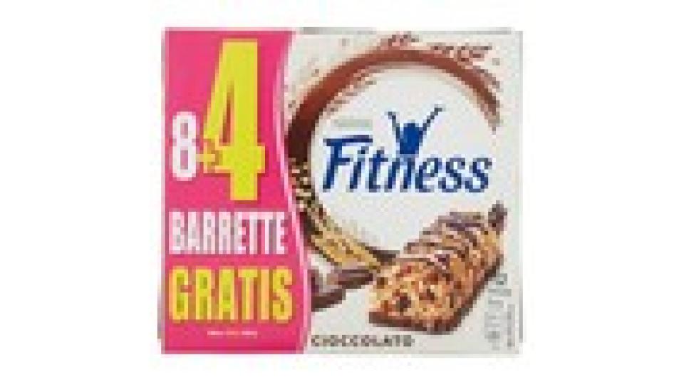 FITNESS CIOCCOLATO Barretta di cereali integrali con cioccolato fondente