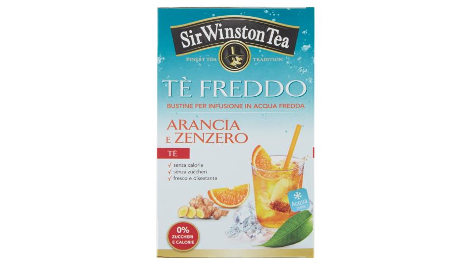 Sir Winston Tea Tè Freddo Arancia e Zenzero