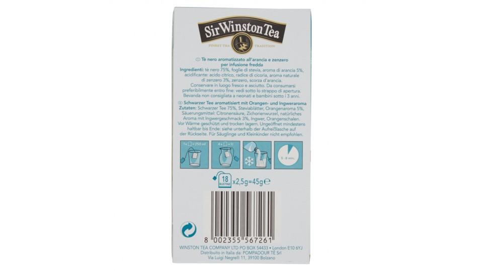 Sir Winston Tea Tè Freddo Arancia e Zenzero