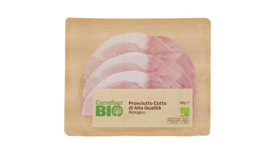 Prosciutto Cotto di alta qualità biologico