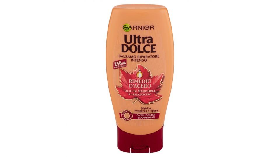 Garnier Ultra Dolce Balsamo Rimedio d'Acero con olio di mandorle, per capelli danneggiati