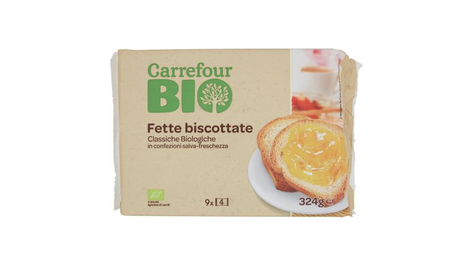 Fette Biscottate ai Cereali Biologiche 40 Fette