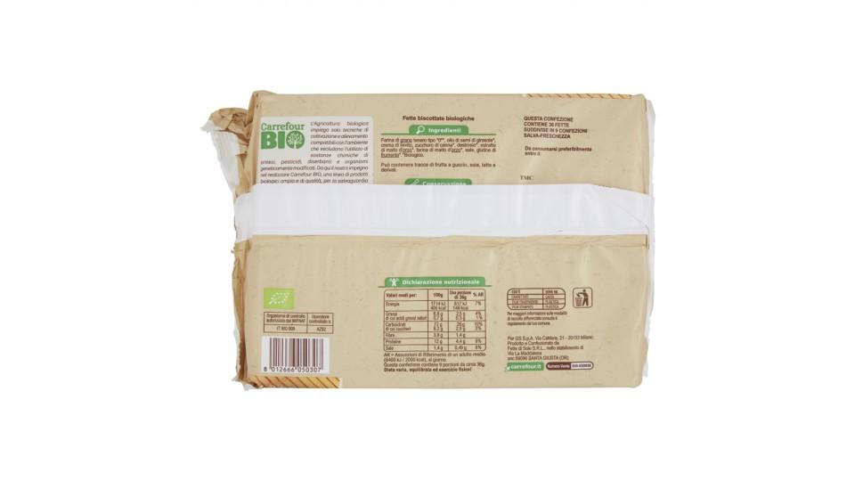 Fette Biscottate ai Cereali Biologiche 40 Fette