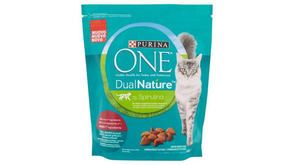 PURINA ONE Dual Nature Gatto Ricco in Manzo