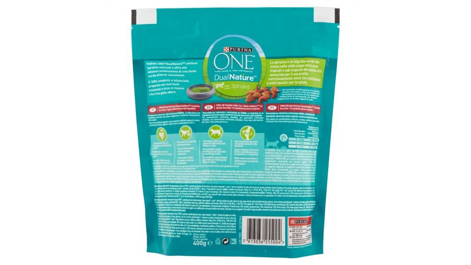 PURINA ONE Dual Nature Gatto Ricco in Manzo