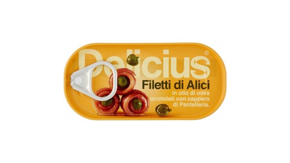 Delicius filetti di alici con capperi