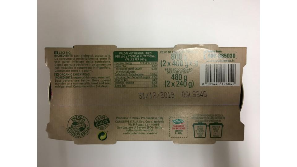 Valfrutta bio ceci x2