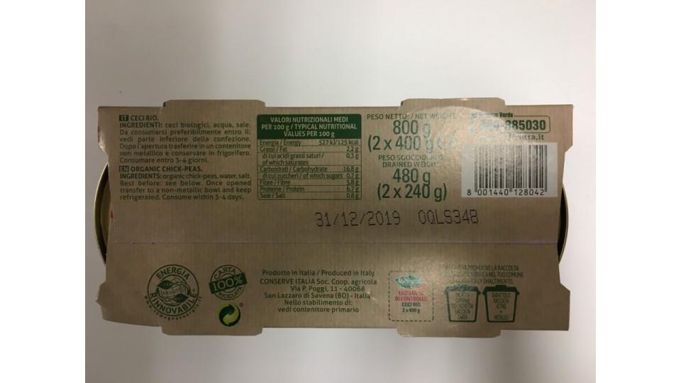 Valfrutta bio ceci x2