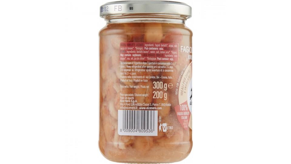 Alce nero Legumi Lessati Fagioli Borlotti Bio