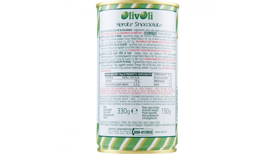 Sacla olive morate snoccciolate
