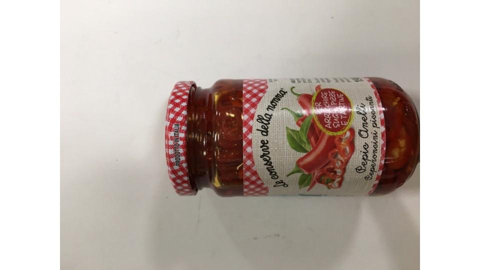 Le conserve della Nonna anelli di peperoncino piccante
