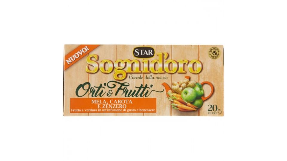 Sogni d'oro Orti & Frutti Mela, Carota e Zenzero 20 x