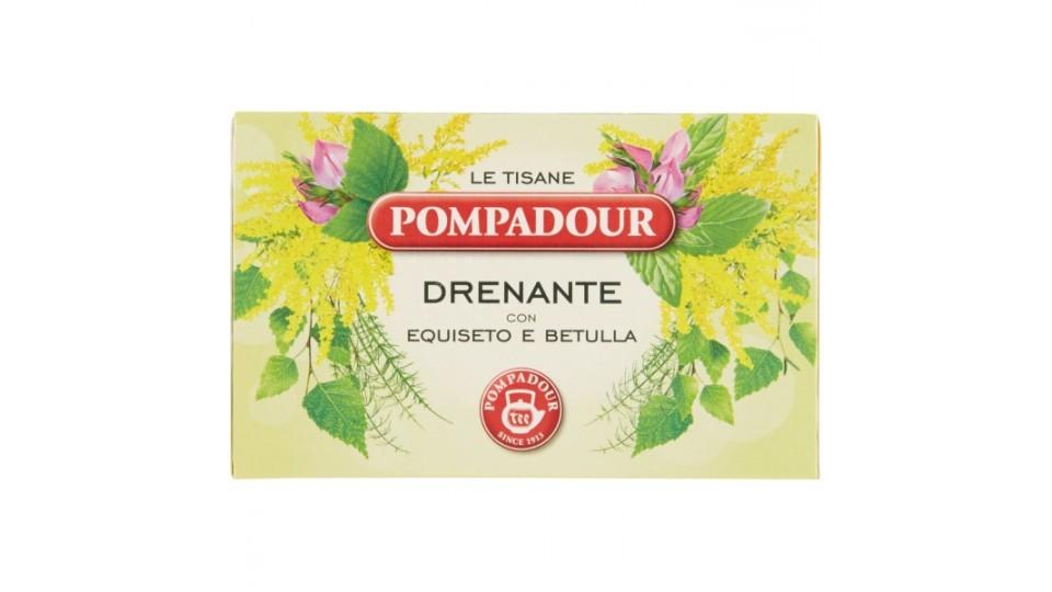Pompadour Le Tisane Drenante con Equiseto e Betulla 18 x