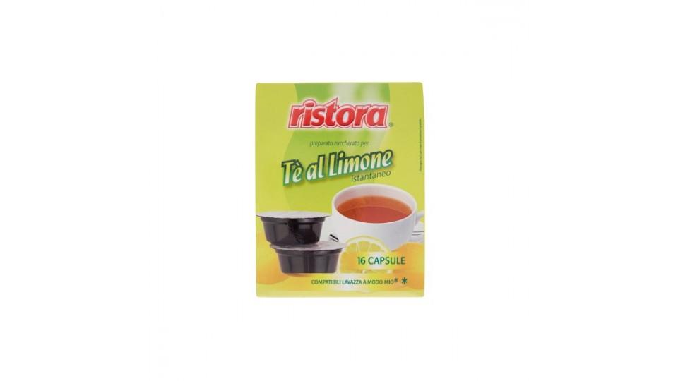 Ristora the al limone capsule x16