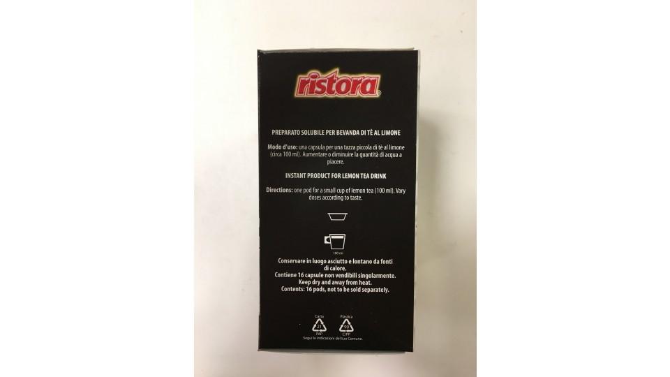 Ristora the al limone capsule x16