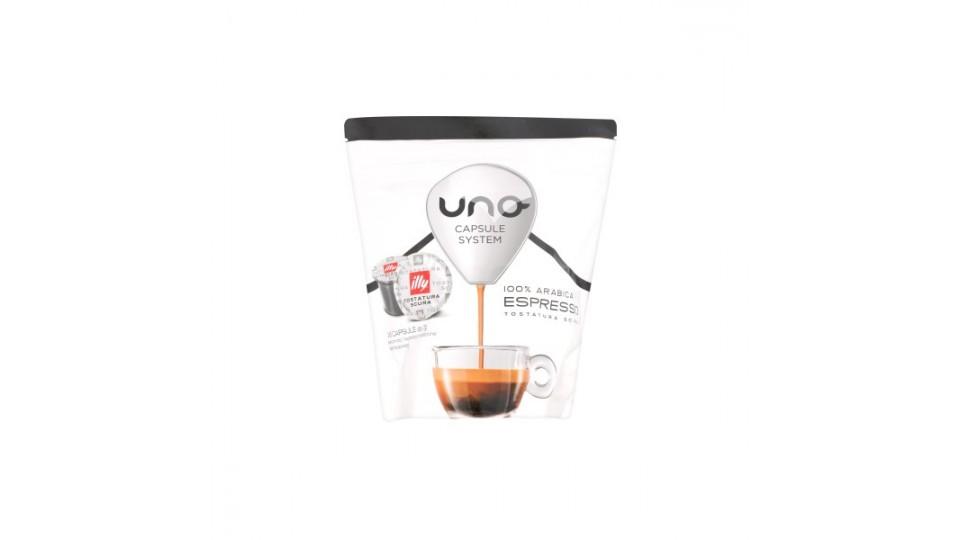 Illy capsule uno sistem tostatura scura x16
