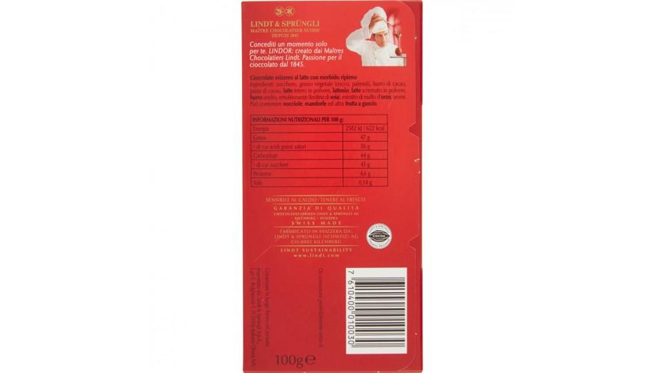 Lindt Lindor tavoletta cioccolato al latte