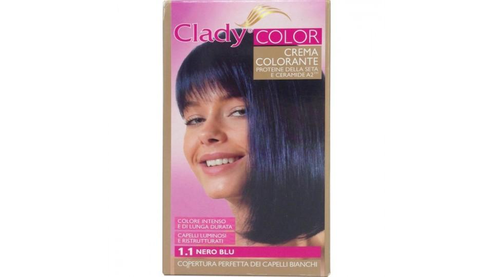 Clady shampo color nero blu