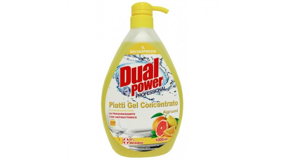 Dual power piatti gel agrumi con dispenser