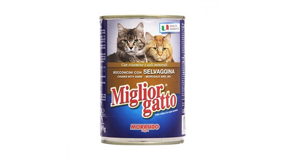 Migliorgatto bocconcini alla selvaggina in lattina