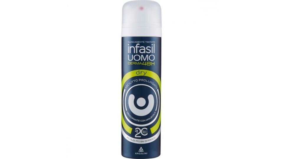 Infasil deo spray dry uomo