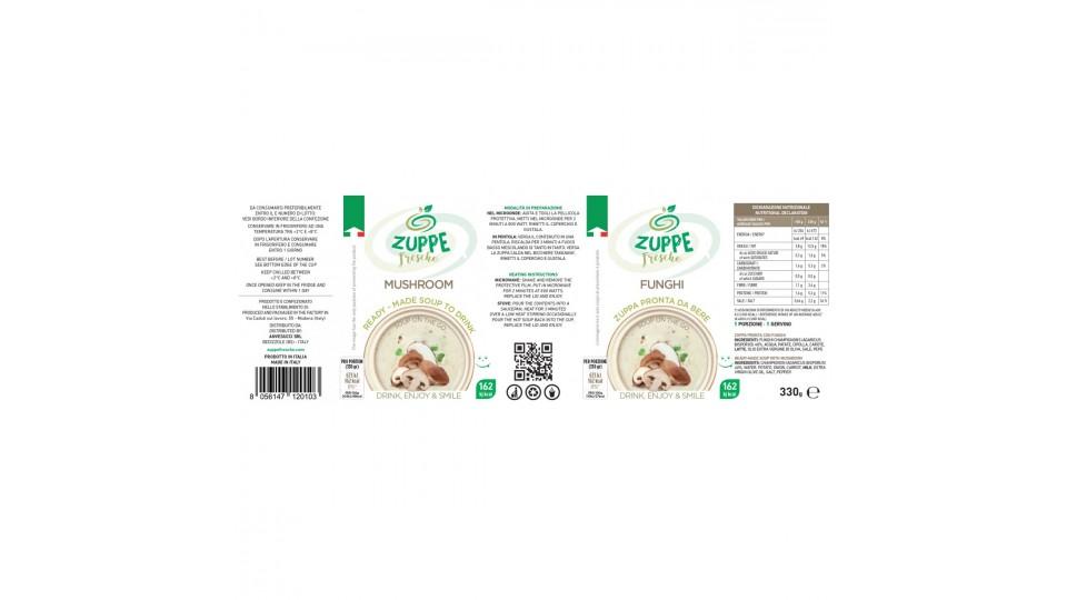 Zuppe fresche funghi