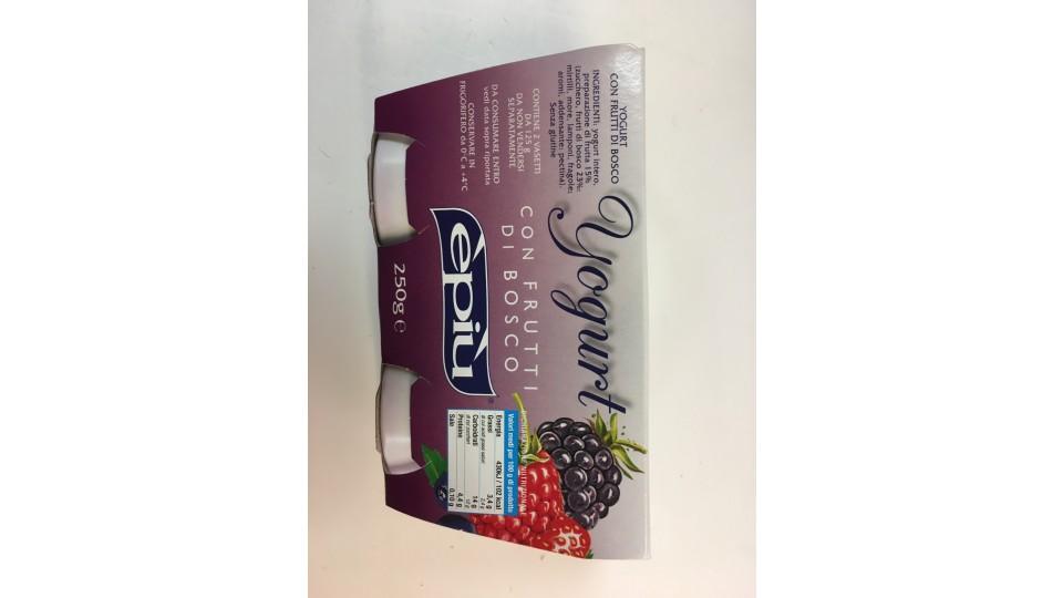 Èpiù yogurt frutti bosco x