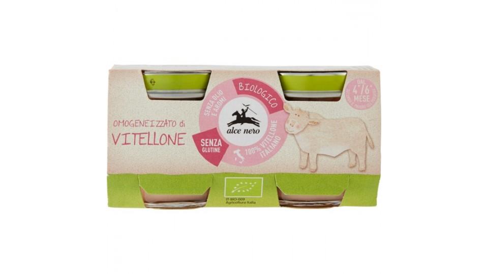 alce nero Omogeneizzato di Vitellone 2 x