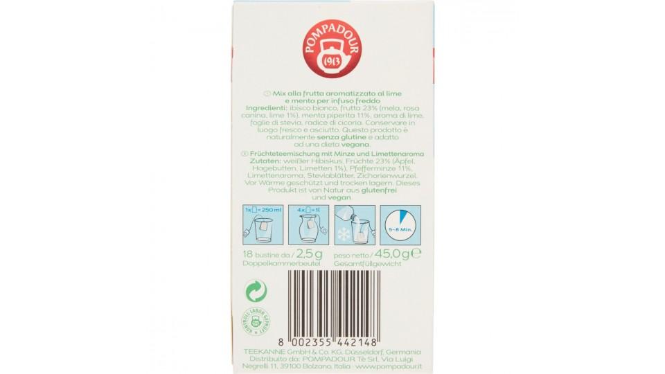 Pompadour Fredde Infusioni Lime & Menta