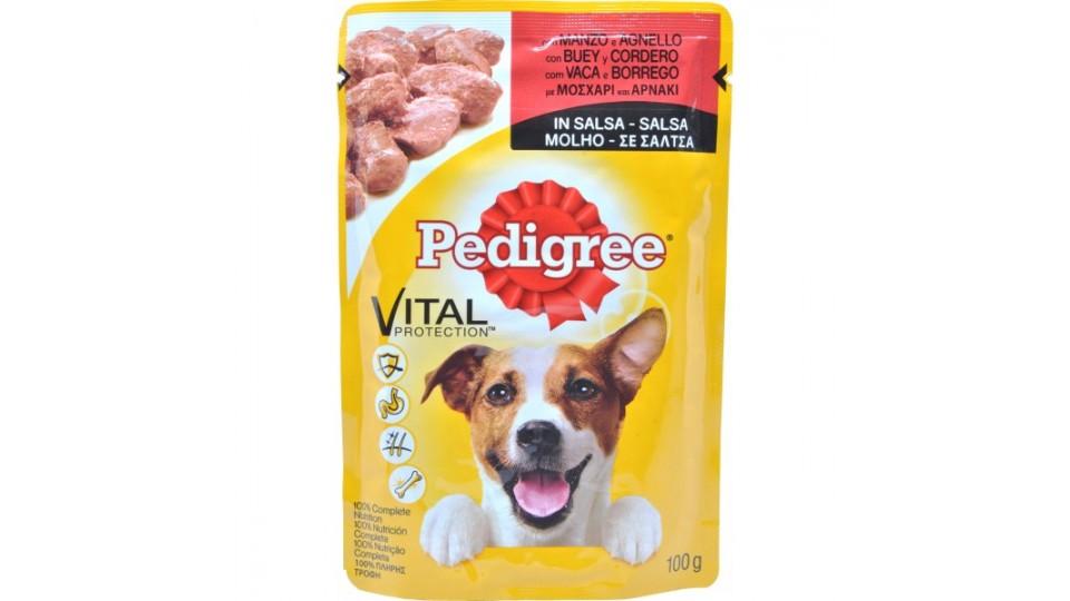 Pedigree Vital Protection con Manzo e Agnello in Salsa