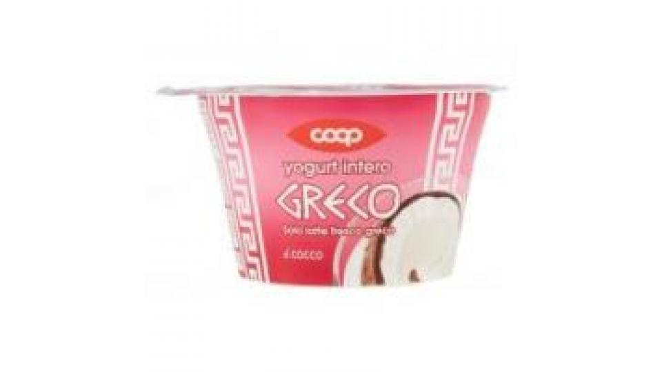 Yogurt Intero Greco al Cocco