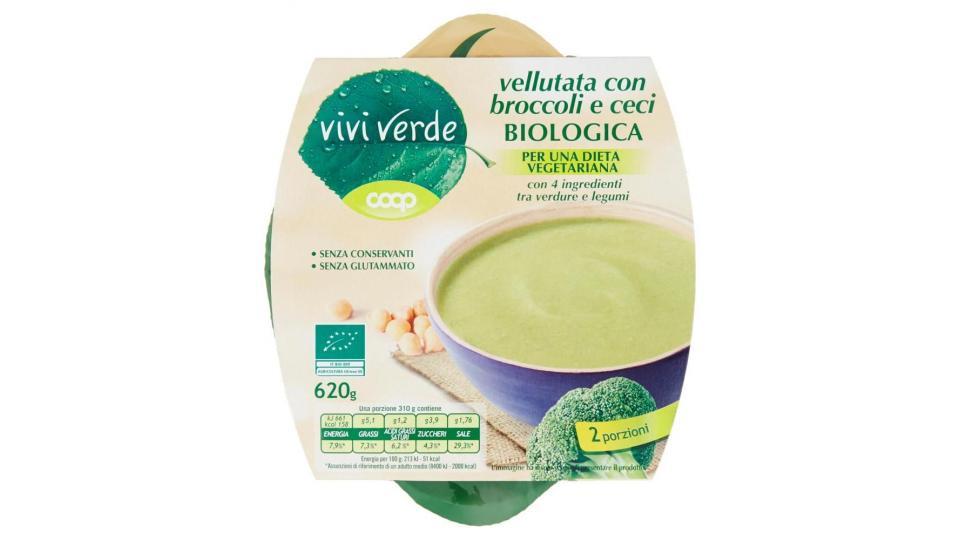 Vellutata Con Broccoli E Ceci Biologica