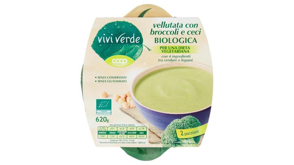 Vellutata Con Broccoli E Ceci Biologica