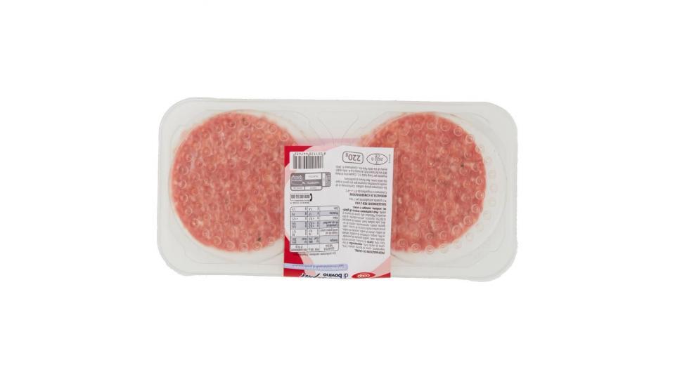 Hamburger Di Bovino Più Con Mozzarella E Pomodoro