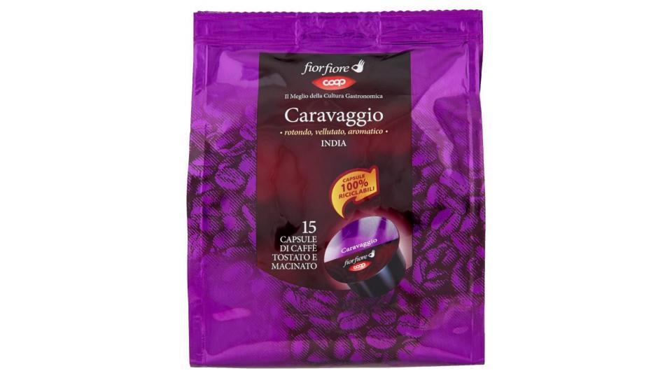 Caravaggio India 15 Capsule Di Caffè Tostato E Macinato