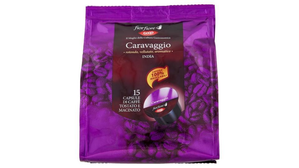 Caravaggio India 15 Capsule Di Caffè Tostato E Macinato