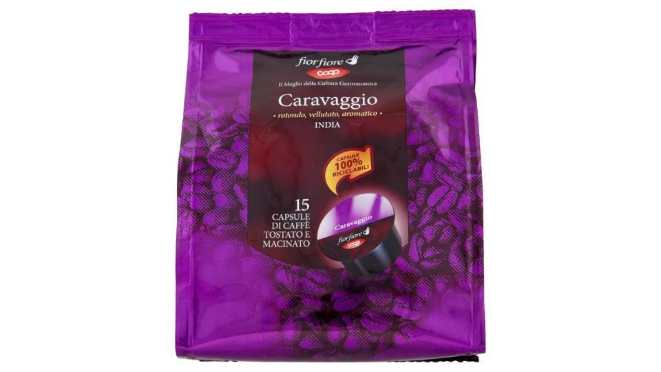 Caravaggio India 15 Capsule Di Caffè Tostato E Macinato
