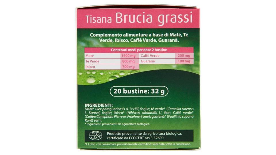 Bio&vegan Tisana Brucia Grassi 20 Bustine